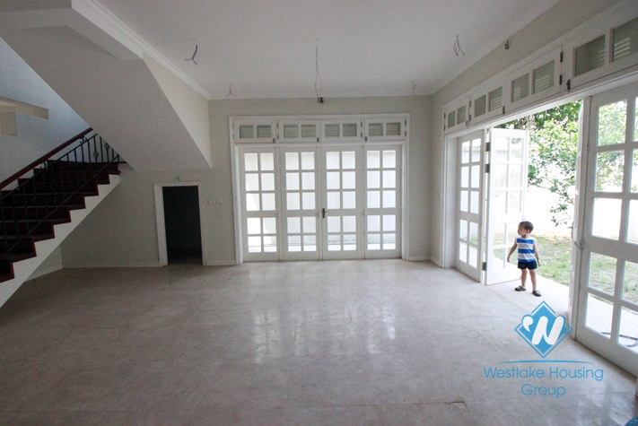 Large house for rent in Ciputra compound, Tay Ho, Hanoi - Unfurnished